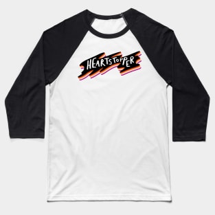 Heartstopper logo - lesbian pride Baseball T-Shirt